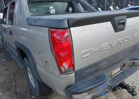 2004 Chevrolet Avalanche 1500 from USA, damaged, VIN 3GNEC12T04G160320